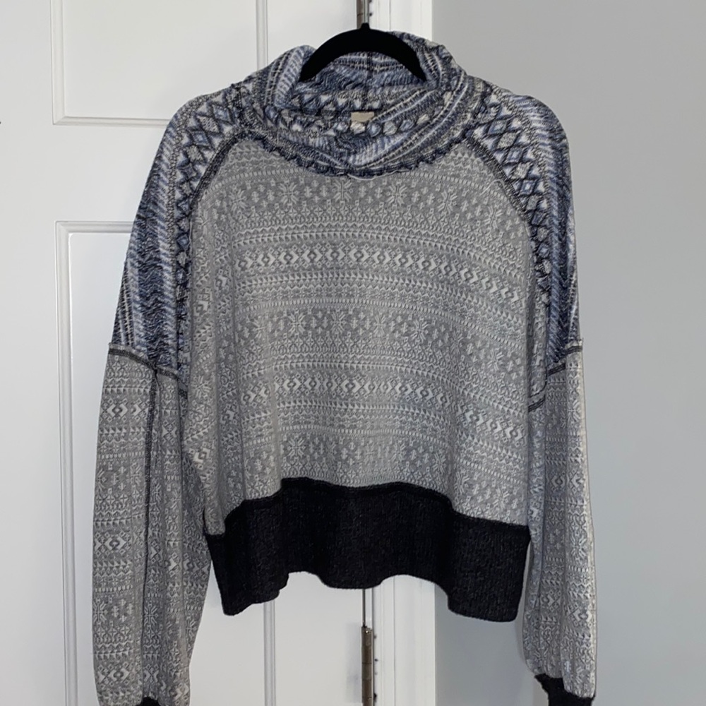 Free people cowel neck sweater
